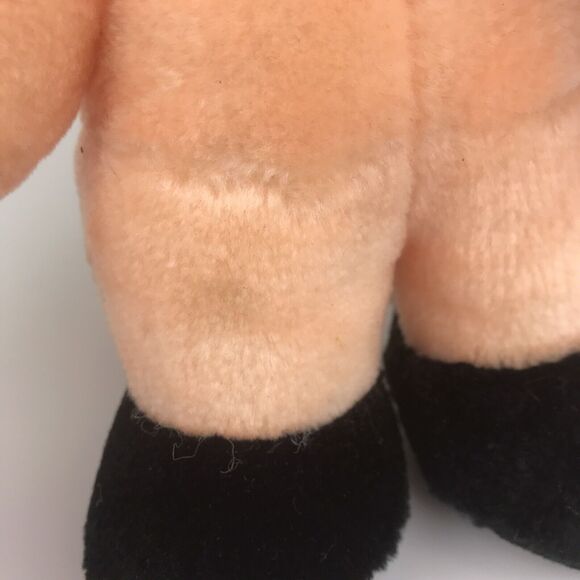 Vintage Trolio Trolls Plush 9.5" Doll 1992 Chosun Green Hair Bow Naked w/ Tag - Picture 7 of 13